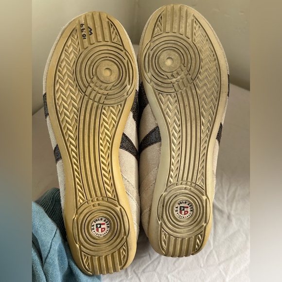 U.S. Polo Assn. Women’s Sneakers Size 8 Beige Suede Retro Casual Shoes - Picture 4 of 8